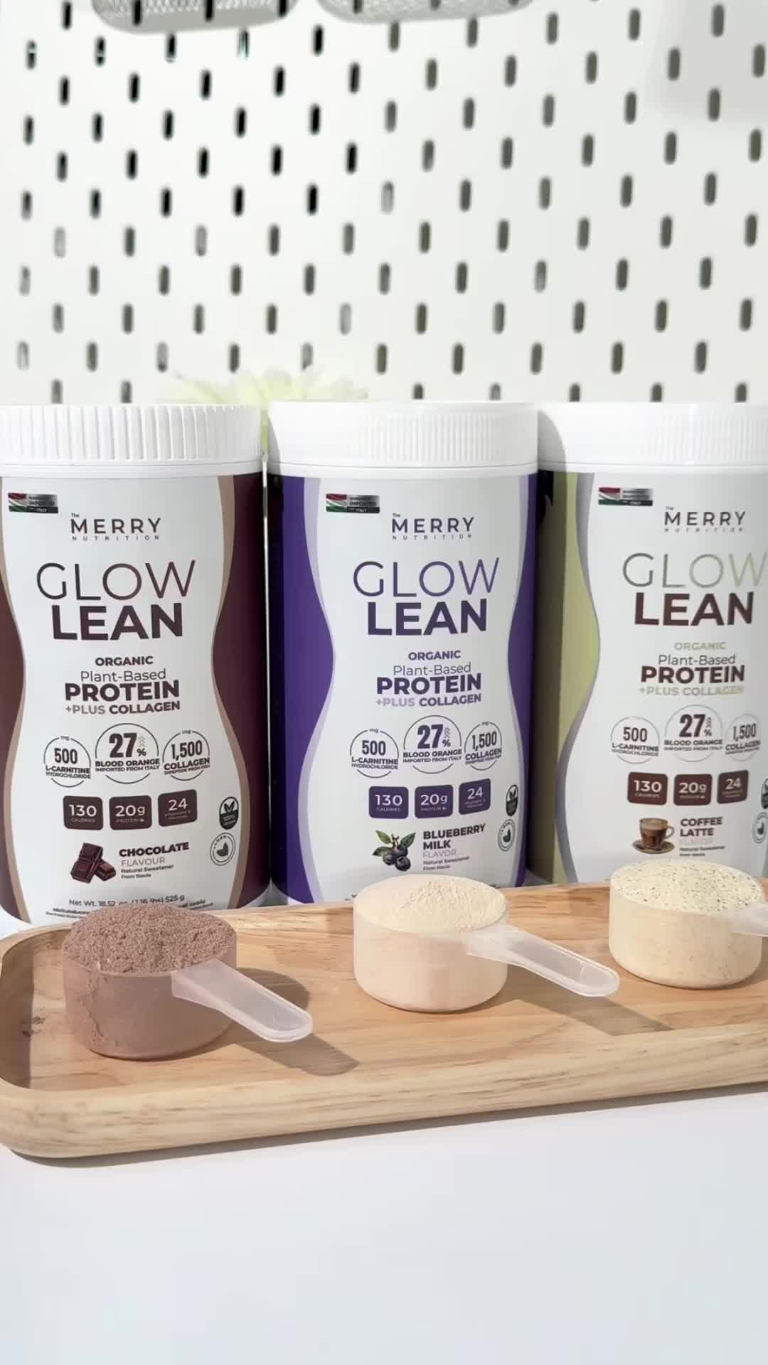 โปรตีนพืชจากธรรมชาติ เพื่อรูปร่างที่เพรียวและผิวพรรณที่สดใส #GlowLean #NaturalProtein #Beauty