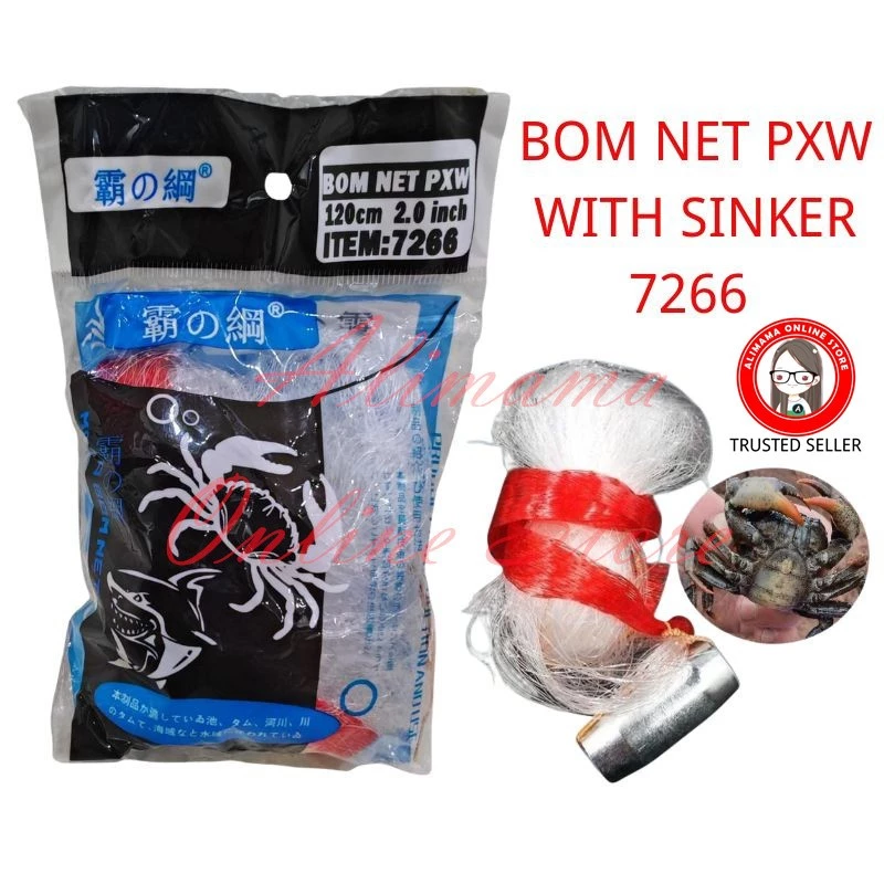 CRAB NET พร้อม SINKER 7266 PXW JARING KETAM IKAN DENGAN BATU LADUNG FISHING FISHING NET FISHING NET FISHING NET FISHING NET FISHING NET FISHING NET FISHING NET NET NET NET FISHING