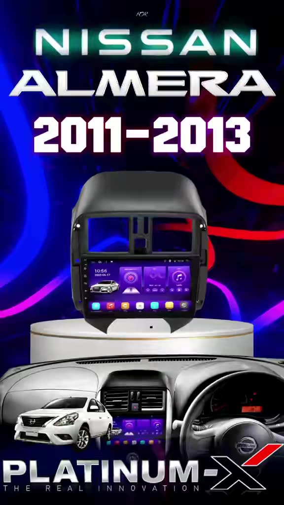 จอ android (Nissan Almera 2011-2013) พร้อมปลั๊กตรงรุ่นแรมแท้ แบรนด์ Platinum-x 100%x  android  androidตรงรุ่น androidตรงรุ่นติดรถยนต์ #SuperBrandDay #superbrandaudio #platinum #platinum #platinumx #android #จอติดรถ #จอติดรถยนต์ #จอรถยนต์ตรงรุ่น #จ...