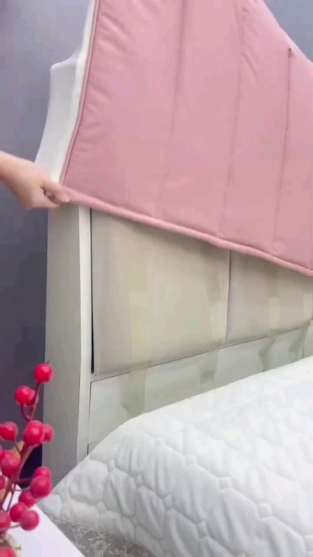 Vỏ đầu giường công nghệ vải tổng hợp, đầu giường đa chức năng, gói mềm, vải phủ đầu giường dày, vải phủ đệm đầu giường dày đặc biệt