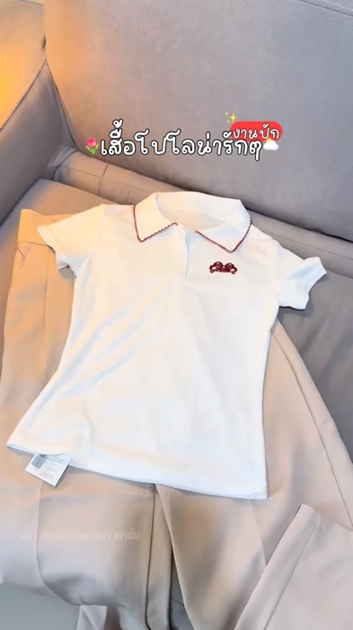 WaWa🦄có sẵn🦄Áo thun nữ, áo crop len, vải mềm, mặc thoải mái, phong cách tối giản Hàn Quốc
