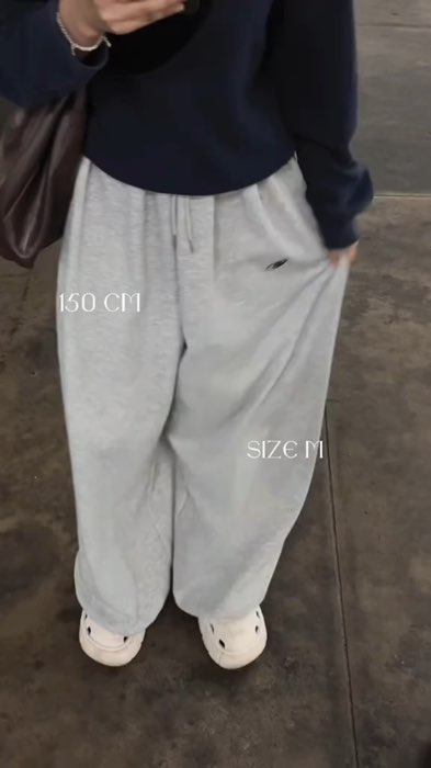 cherryshop có sẵn giao hàng Quần legging rộng chân eo cao phong cách hoài cổ cho phụ nữ, phù hợp cho mùa xuân và mùa thu, dáng thả lỏng, thoải mái #ของดีช้อปปี้ #วิดีโอช้อปปี้ #ข