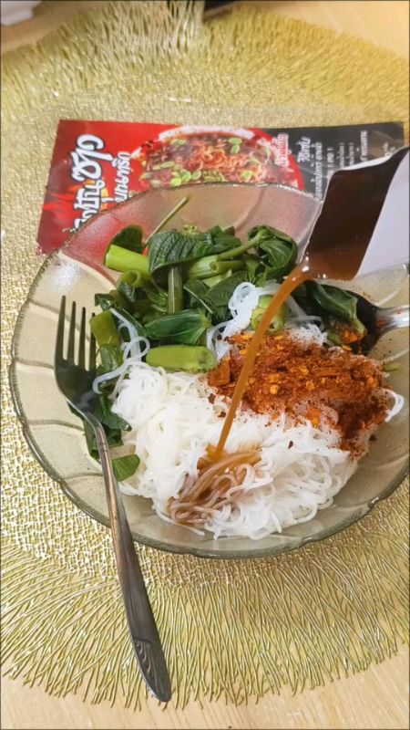 #Cơm bún chua Bun Thrik #Cơm bún chua #Cơm bún chua nước mắm