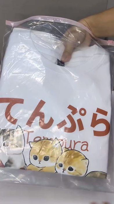 เสื้อยืดคอกลมแขนสั้น วินเทจ ลายแมวน่ารัก ผ้านิ่มใส่สบาย ES136#รีวิว #ของดีคาราถูก #สินค้าคุณภาพ #Shopeevideo