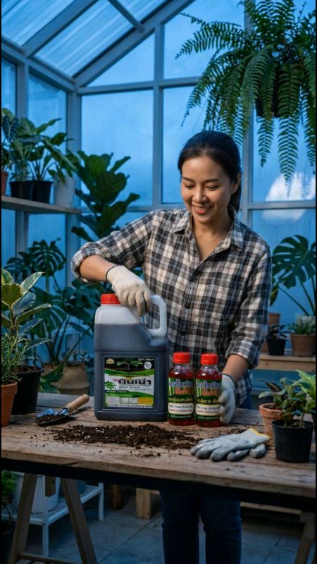 Đất ủ 5 lít 1 gallon, tặng Atonic 2 chai #đấttrồng #Atonic