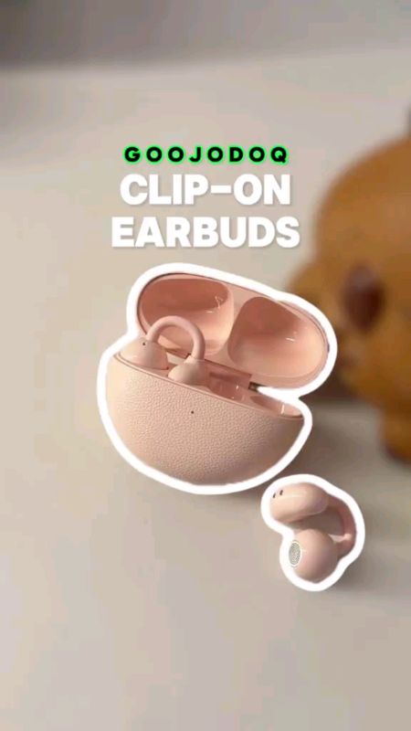 EAR BUDS BLUETOOTH CLIP ON GOOJODOQ J253 Tai nghe Bluetooth dạng kẹp, âm thanh tốt, đeo thoải mái, không đau tai, giá khoảng một trăm #GOOJODOQ #J253 #หูฟังบลูทูธ#ClipOn#ช้อปปี้ป้ายยา