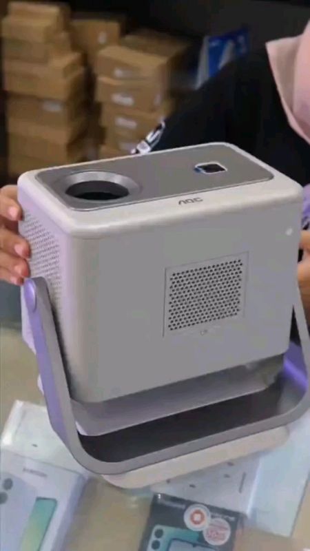 #AOC-RS6 #máy chiếu 4k #Portable #Mini #Projector màn hình điện thoại căn chỉnh hình thang tự động 135° #máy chiếu rạp chiếu phim