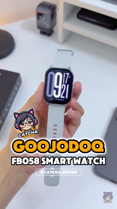 Smart watch goojodoq รุ่น fb058 สวยฟังก์ชั่นครบในงบสบาย #GOOJODOQ #GOOJODOQSmartWatch #goojodoqfb058 #smartwatch #สมาร์ทวอทช์ #สมาร์ทวอชgoojodoq