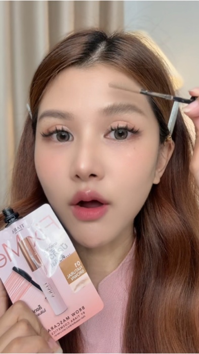 Số01 màu đẹp quá #tiara #mascaralôngmàyTiara #mascaralôngmày #đánhgiáđẹp #ShopeeNhãnThuốc