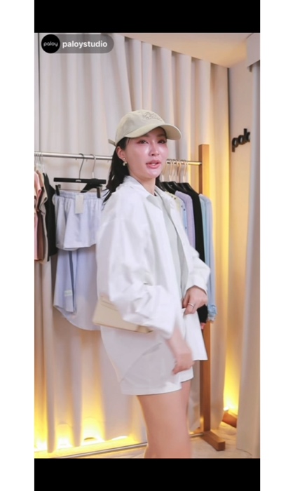 Paloy#ชุดเซ็ตเสื้อเชิ้ตและกางเกงขาสั้น #Shopee