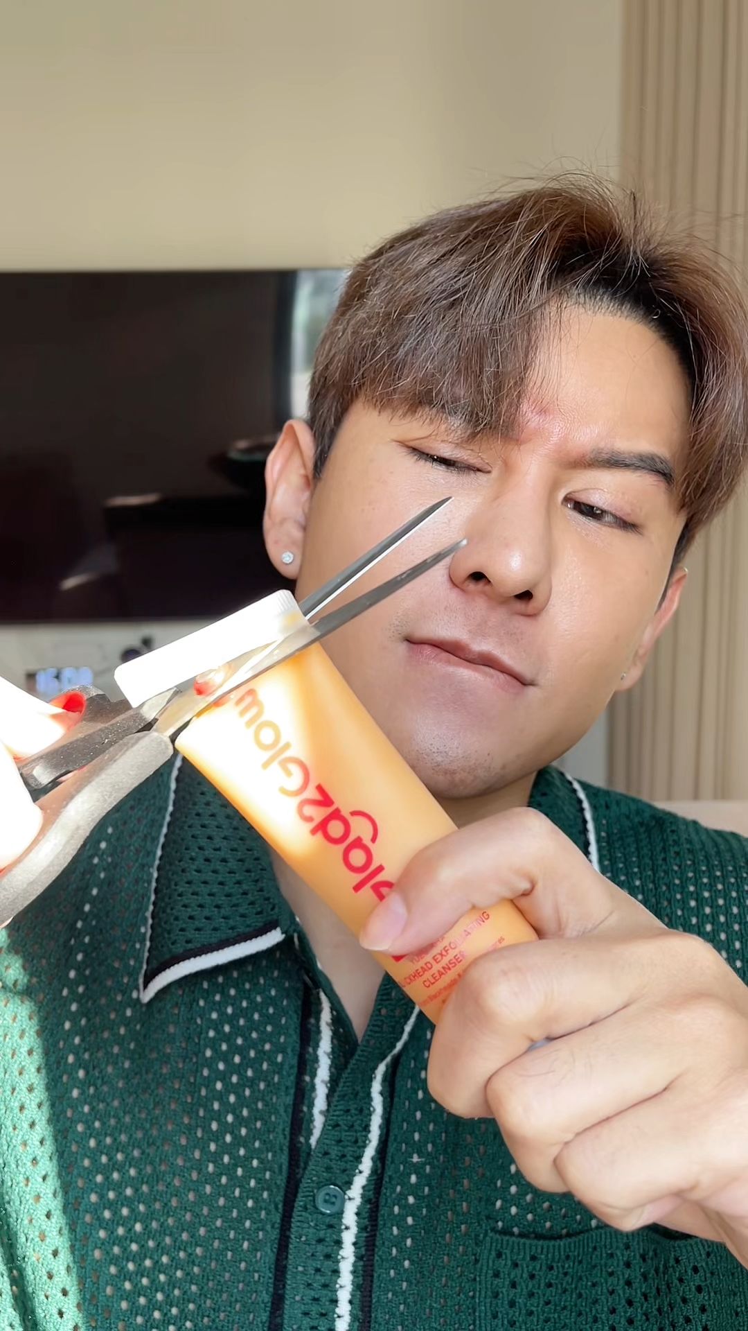 #glad2glow  Exfoliating #cleanser  ลดเลือนความหมอง เผยผิวดูกระจ่างใส ลดสิวเสี้ยนและทำให้รูขุมขนกระชับ #blackhead #SPVMISSION 
#รา้นเด็ดแอปสม้