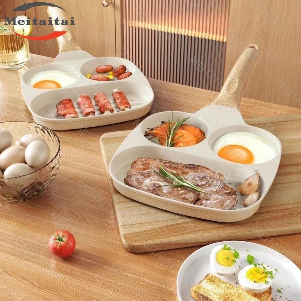 กระทะไข่ดาว 4 หลุม