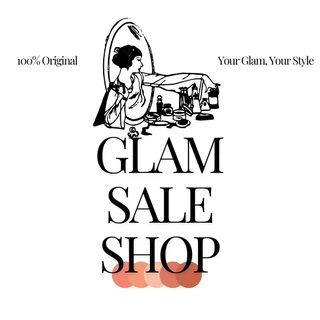 โลโก้ร้าน Glam sale shop